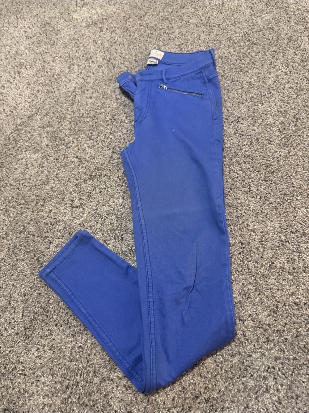 Women's Cobalt Blue Slim Stretch Jeans